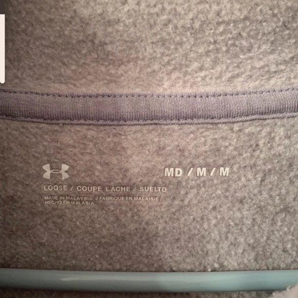 NWOT UNDER ARMOUR RED, WHITE & BLUE HOODIE - Picture 3 of 3